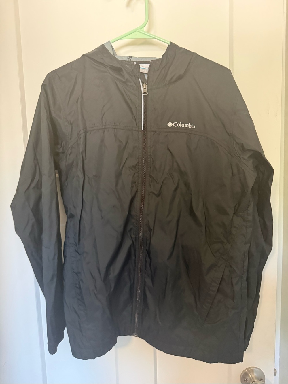 Kids Columbia Black Rain Jacket